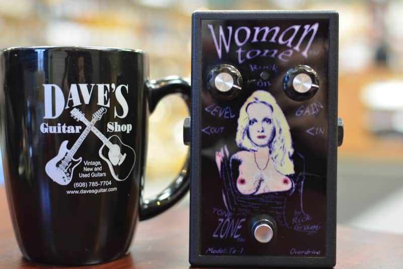 rick gram studiosタバコバズ 初期ロット 希少エフェクター Rick Gram Studios Tz-1 Woman Tone Pedal Black | Reverb