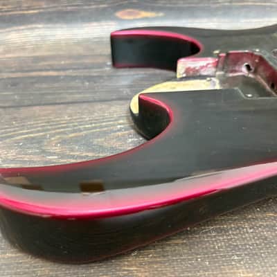 1995 Ibanez RGR470 Body Dark Wine Burst Made in Japan image 8