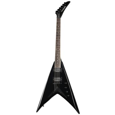 Kramer Dave Mustaine Signature Vanguard Electric Guitar, Ebony - Open Box Demo image 1