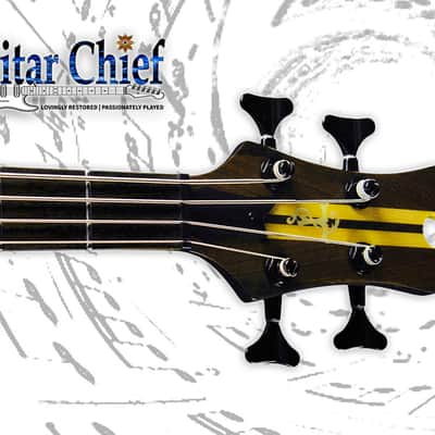 Tobias Toby Pro 4 String Bass Guitar Natural Quilt Maple Body image 6