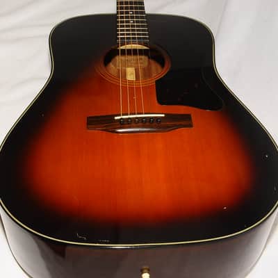 Excellent Fernandes Burny BJ-50 Vintage Acoustic Guitar RefNo 1852 image 4