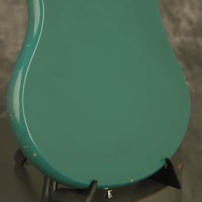 RARE 1960's Ampeg SSB-1 short scale Bass original TURQUOISE!!! image 15
