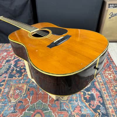 *VIDEO* TF Morris D-41 Style Dreadnought Model W-50 Solid Top - 1980's image 12
