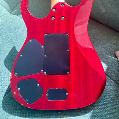 Ibanez Prestige RG2020X - Trans Red 2001 - Transparent Red image 3