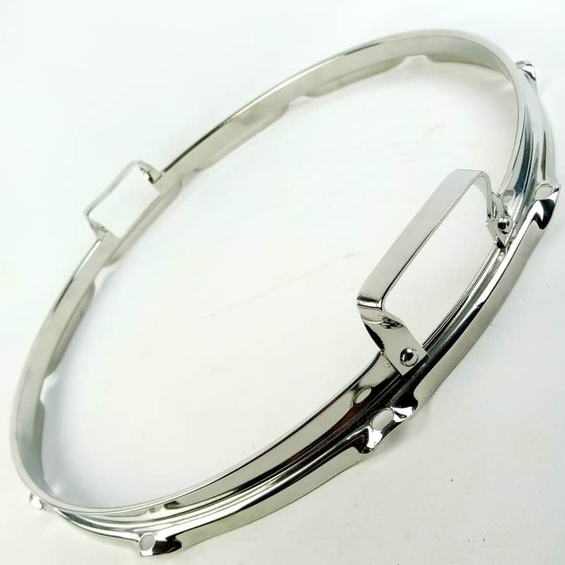 Fibes 14" 10-Lug Super-Sensitive Snare Drum Resonant Rim/Hoop SFT690 Vintage 70s image 1