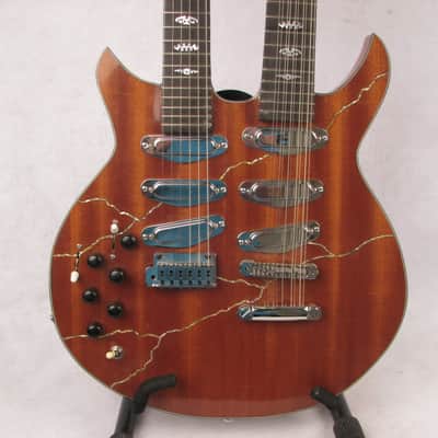 G.D. Armstrong Custom Left Handed LH Double Neck Electric Thru Neck Guitar image 1