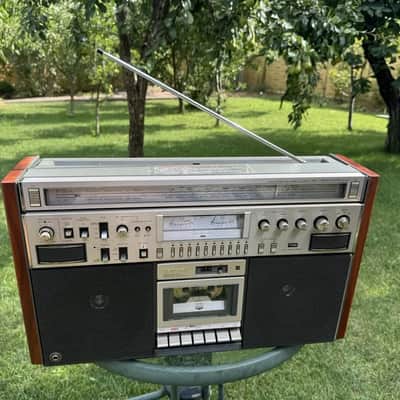 National RX-5700 Rare Vintage MINT Cassette Deck Boombox  Warranty Serviced image 12