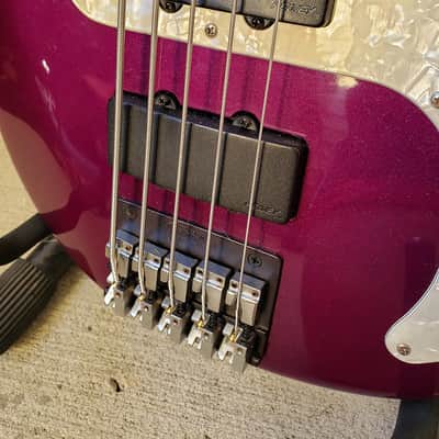Peavey Axcelerator 5 Late 1990s Purple image 5