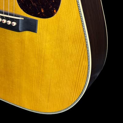 Martin Custom Shop 37 D-28 Authentic Brazilian Rosewood Stage 1 Aging w/Case image 9
