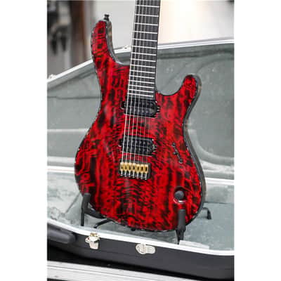 MAYONES Regius 7 Curly Poplar Trans Dirty Red image 9