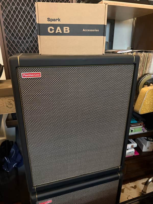 Positive Grid Spark CAB 140-Watt 1x10" Active Guitar Speaker Cabinet 2023 - Present - Black image 1