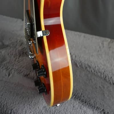 Aria Pro II Custom Single Cut Electric Guitar Cherry Sunburst MIJ image 11