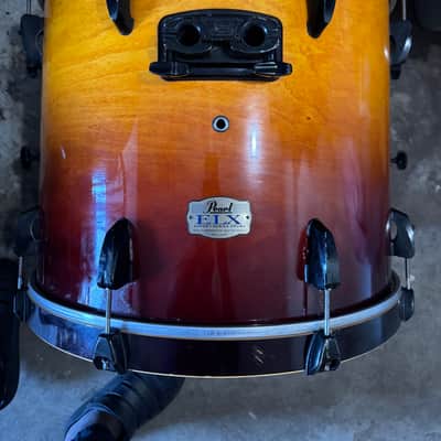 Pearl EXL 7-Piece Drum Kit Pearl 2010 - Sunburst fade image 18