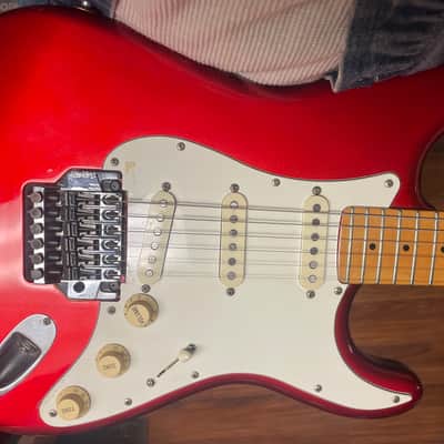 1980’s MIJ Fender Stratocaster w/ Kahler Spyder-Candy Apple Red (USED) image 8