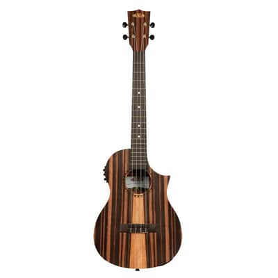 Kala KA-AM-B-CE Amara Tri-Top Baritone Ukulele w/ Cutaway & EQ image 3