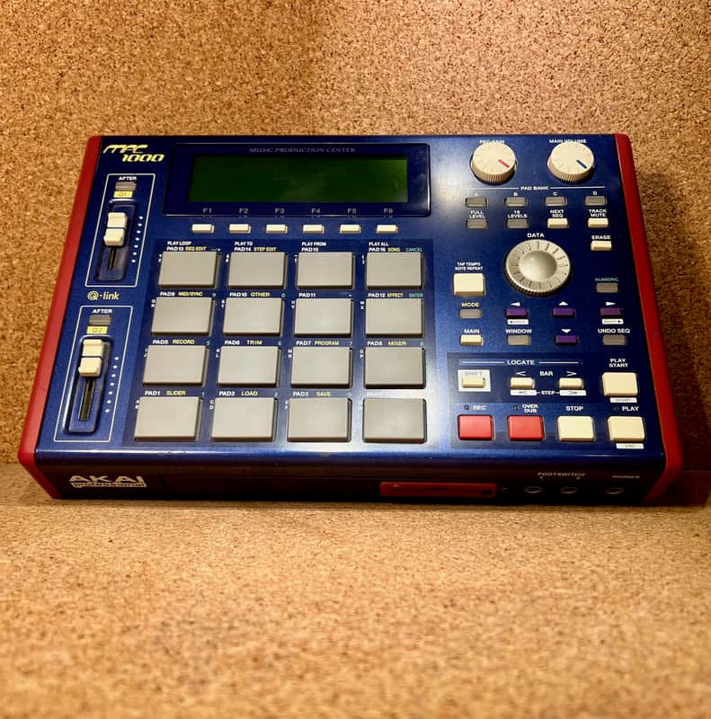 Akai MPC1000 – Max RAM 128 – JJ OS ver 3.16 – Serviced – Warranty image 1