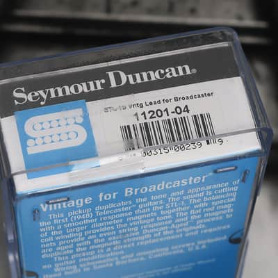 Seymour Duncan STL-1b Vintage Broadcaster Bridge Pickup - Black image 3