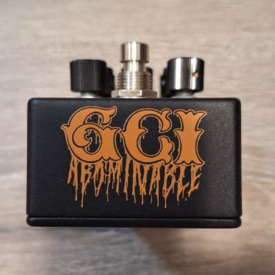 Abominable Electronics Chaotic Evil Ned 2020 - Black / Orange Pedal Board Friendly Version ( Limited Edition ) Bild 2