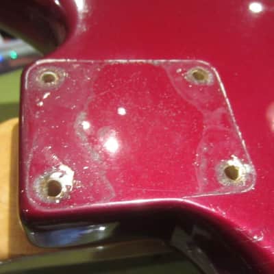 1966 Fender Jaguar Candy Apple Red w/ Matching Headstock image 13