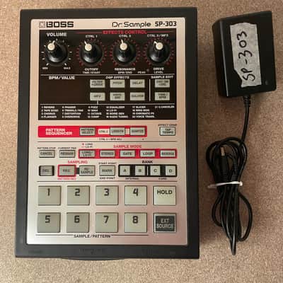 Boss SP-303 Dr. Sample 2000s Silver image 6