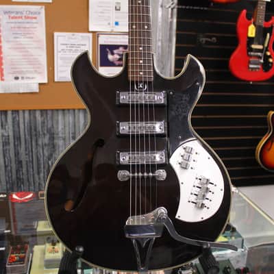 Vintage 1960's Teisco Del Rey EP-93T in Mocha Brown | Reverb