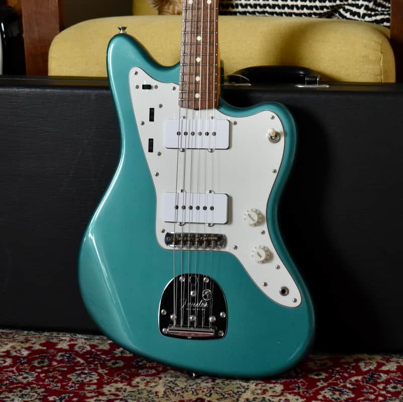 2002 Fender Japan JM66 Jazzmaster Ocean Turquoise Metallic, CIJ
