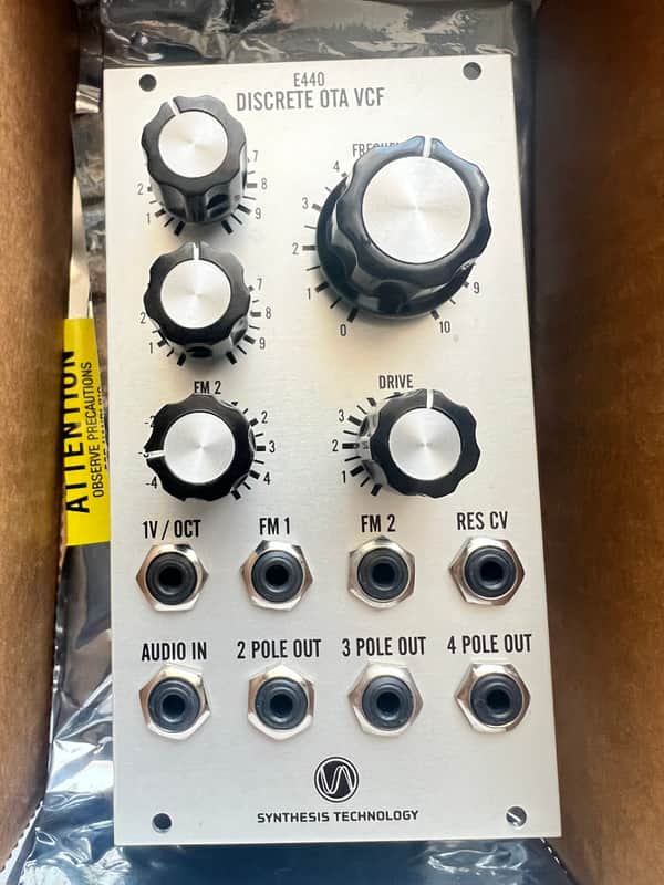 Synthesis Technology E440 Discrete OTA VCF 2010s - Silver image 1