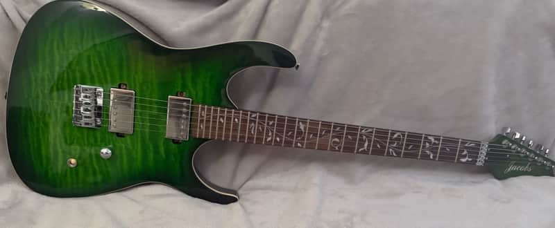 Jacobs Ibanez Style Electric Guitar wizard Neck Guitar smokes well built 2026 - Gloss image 1