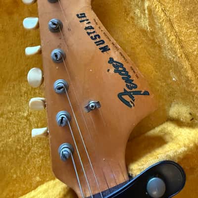 Fender Mustang Guitar with Rosewood Fretboard 1964 - 1969 - Olympic White image 8
