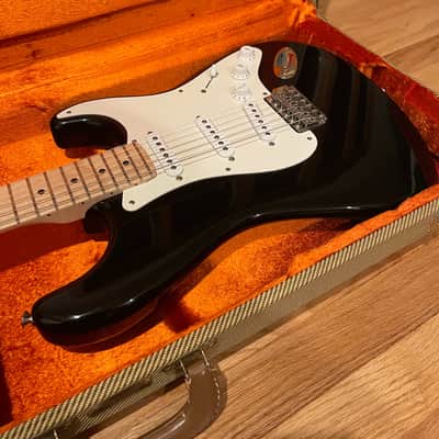 Fender Eric Clapton Artist Series Stratocaster with Vintage Noiseless Pickups 2001 - Present Black image 9