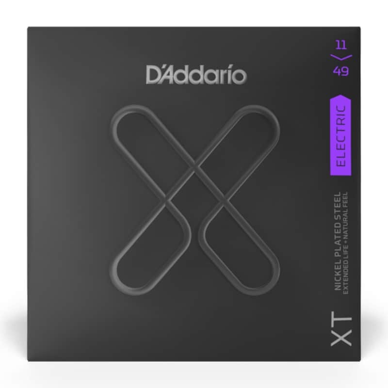 D'Addario XTE1149 XT Electric Nickel Plated Steel, Medium, 11-49 image 1