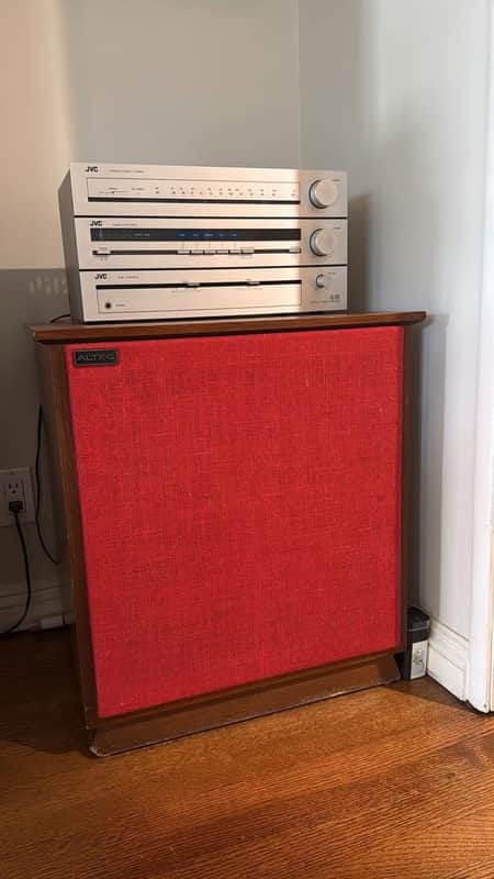 Altec 872a Restored Speaker 1950s-1960s - Wood/Red image 1