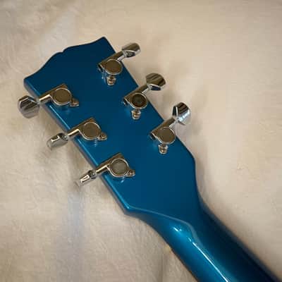 Vintage 1998 Gibson SG-X (SG Junior) - Laguna Blue Metallic Custom Color - Free Pro Setup image 18