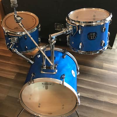 Ludwig 10”12” 16” Pinnacle Blue satin flame(Seller Refurbished) image 1