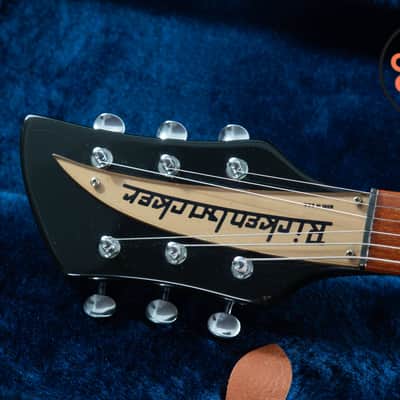 1989 Rickenbacker 325V59 Jetglo OHSC image 3