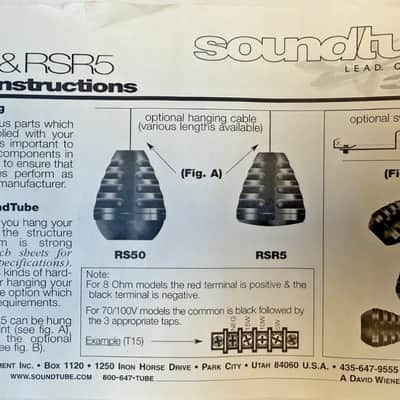 SoundTube RS-50 Hanging Speaker image 2