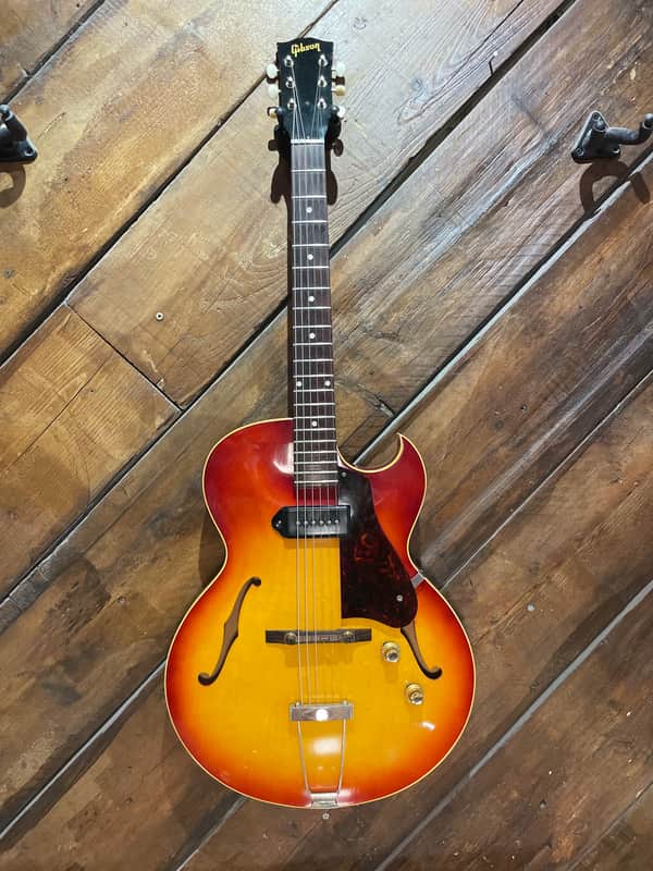 1962 Gibson ES-125TC, Cherry Sunburst image 1