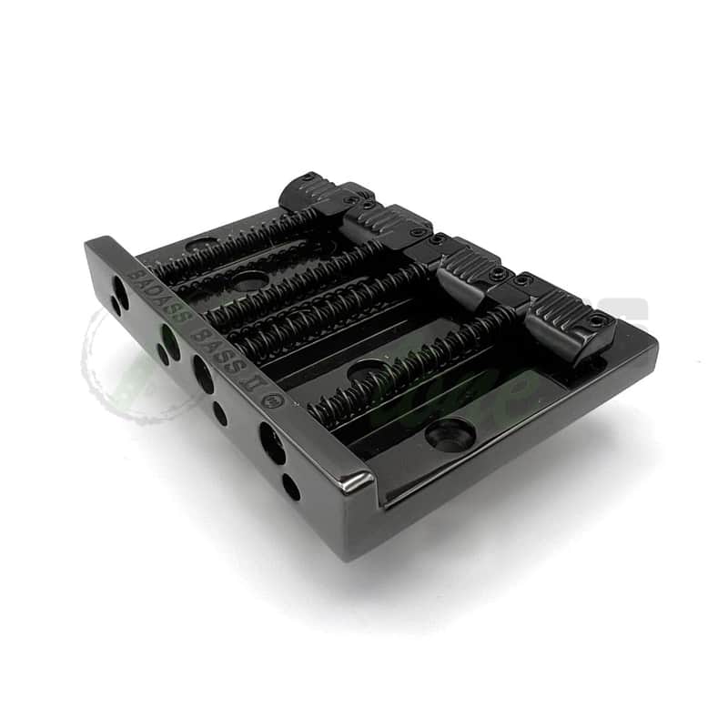 Leo Quan Badass II Bass Bridge - Black | Reverb
