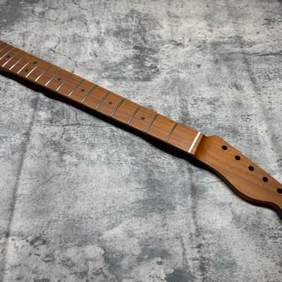 BMC Guitar Neck Tele® Telecaster® 21 Fret Roasted Maple With Maple Fingerboard Nitro Lacquer - 9.5 Radius image 1