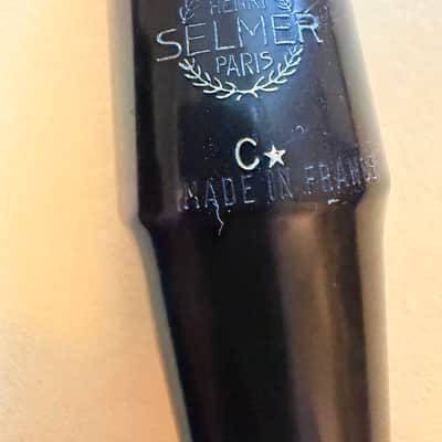 Selmer S80 Paris Alto Sax Mouthpiece - C* 2010s - Black image 1