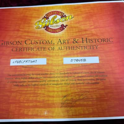 Gibson Custom Shop '68 Les Paul Custom Reissue 2007 - Red Tiger image 18