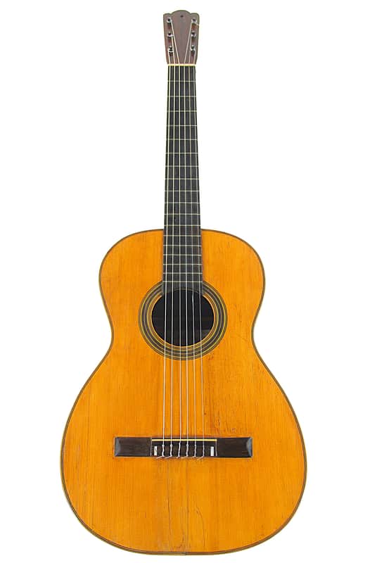 Vicente Arias 1896 classical guitar - very rare instrument from one of the most famous Spanish guitar makers of all time - check video! image 1