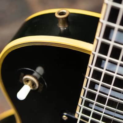 Gibson Vintage 1973 Les Paul Custom '54 Reissue Electric Guitar - Ebony with Hardshell Case - Used image 12