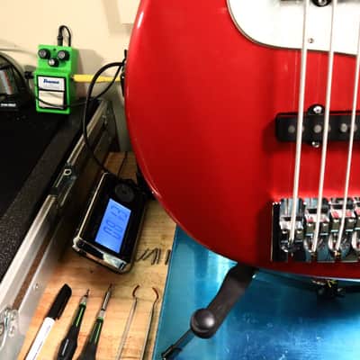 Mike Lull USA V5 5 String Bass Guitar Red 8lbs 13oz image 19