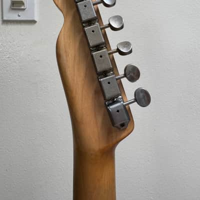 MJT Telecaster Cherry Nitro Telecaster Partscaster Telegibson image 9