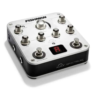 Fishman Aura Spectrum DI Acoustic Instrument Preamp Pedal w/ D.I. & Effects image 5