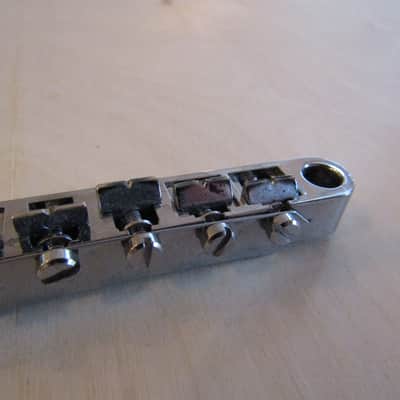 Unbranded Tune-O-Matic Bridge 2024 - Worn Chrome image 2