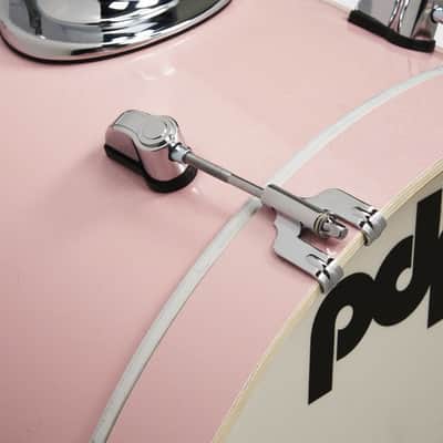 PDP - New Yorker 4-Piece Drum Shell Pack 16 Bass Drum- Pale Rose Sparkle image 5