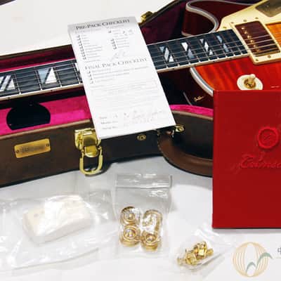 Gibson Custom Shop Custom Crimson Les Paul Super Custom Heritage Cherry Sunbusrt 2015 image 10