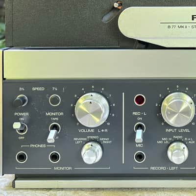 ReVox B77 MkII 4-Track Vari-Speed 3¾/7½ IPS Stereo Tape Recorder, Pro Serviced image 3